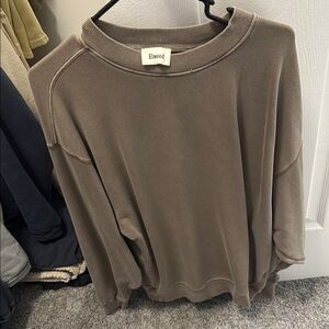 Elwood Men's Crewneck Sweater - Brown